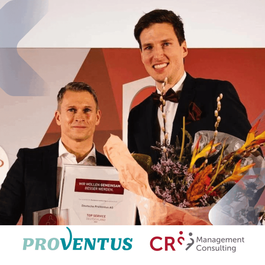 ProVentus und CR Management Consulting.
