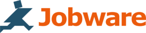 Jobware-Logo, Stellenmarkt und Karriereportal.